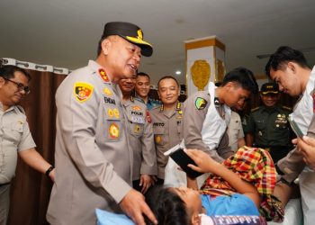 Ratusan Warga Ikut Pemeriksaan Kesehatan Gratis Polda Kaltim Sambut HUT ke-79 Bhayangkara