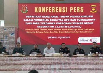 Kejagung Sita Rp11,8 Triliun dari Kasus Korupsi Ekspor CPO Wilmar Group