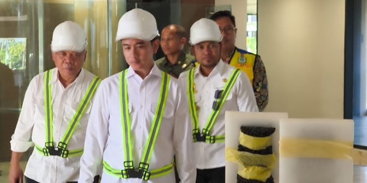 Gibran Tinjau Proyek Strategis di IKN dari Kantor Kementerian hingga Istana Wakil Presiden