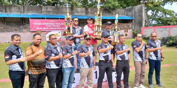 Polresta Balikpapan Raih Banyak Trofi di Kejuaraan Menembak HUT Bhayangkara ke-79