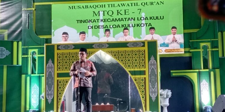 Pelaksanaan MTQ Loa Kulu Berpengaruh Positif terhadap Perekonomian Lokal