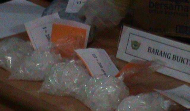 Polsek Sangatta Utara Tangkap Pengedar Sabu 45 Gram di Depan Hotel di Kutai Permai