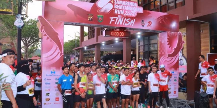 2.000 Warga Ikut serta dalam Fun Run Bhayangkara 2025 di Samarinda