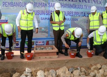 Gubernur dan Kapolda Kaltim Resmikan Pembangunan RS dan Rusun Sepaku PPU