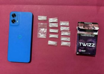 Unit Reskrim Tangkap Pengedar Sabu di Gang Kuburan dengan 12 Paket Disita