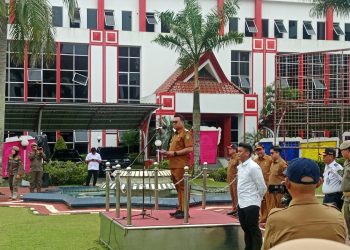 Program Kukar Idaman Terbaik Dapat Apresiasi Camat Samboja Usai Apel Gabungan