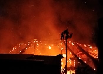 Dua Rumah Terbakar di Jalan Blora 2 Balikpapan