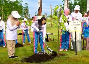 Istri Wapres Hadiri Penanaman Pohon di IKN untuk Tekankan Komitmen Lingkungan