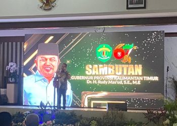Peringatan HUT Kodam VI/Mulawarman, Gubernur Sampaikan Tantangan Pembangunan IKN