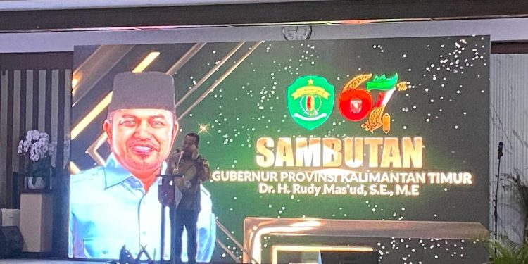 Peringatan HUT Kodam VI/Mulawarman, Gubernur Sampaikan Tantangan Pembangunan IKN