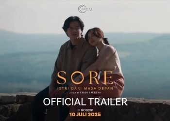 Sheila Dara dan Dion Wiyoko Beradu Peran di Film Sore Istri dari Masa Depan Tayang 10 Juli