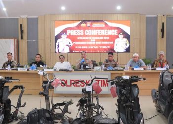 Dua Remaja Spesialis Curanmor Ditangkap Polsek Sangatta Utara setelah Beraksi di Tujuh Lokasi