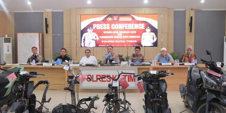 Dua Remaja Spesialis Curanmor Ditangkap Polsek Sangatta Utara setelah Beraksi di Tujuh Lokasi