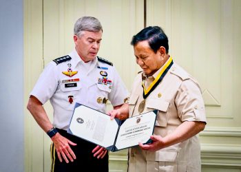 Presiden Prabowo Dapat Medali Kehormatan dari Komando Operasi Khusus AS