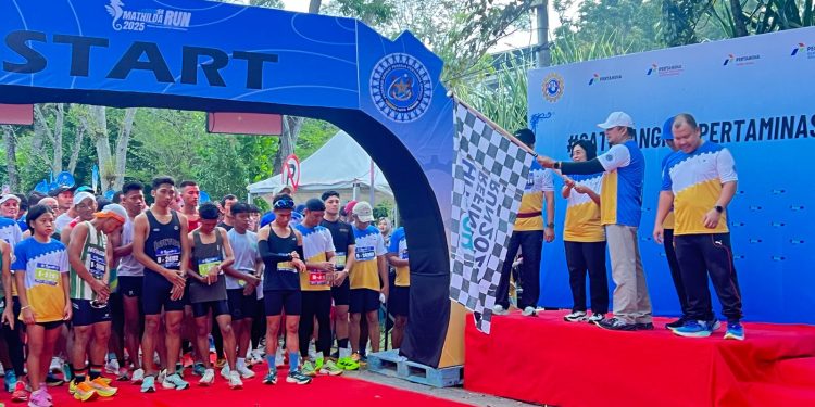 HUT ke-24 SP Mathilda Dirayakan dengan Ribuan Warga Berlari di Balikpapan
