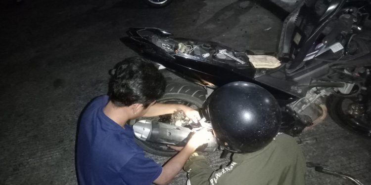 Patroli Dini Hari, Polisi Tertibkan Enam Motor Berknalpot Brong di Balikpapan