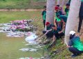 Peringatan Hari Pangan Sedunia, 500 Kg Ikan Air Tawar Ditebar di Embung KIPP Nusantara