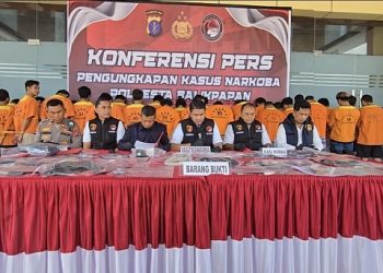 32 Kasus Narkoba Terungkap di Polresta Balikpapan Selama Oktober 2025