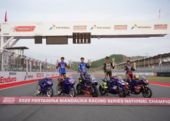Yamaha Dominasi 5 Kelas di Kejurnas Mandalika Racing Series 2025