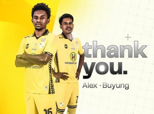 Buyung Ismu dan Alexandro Kamuru Resmi Tinggalkan Barito Putera