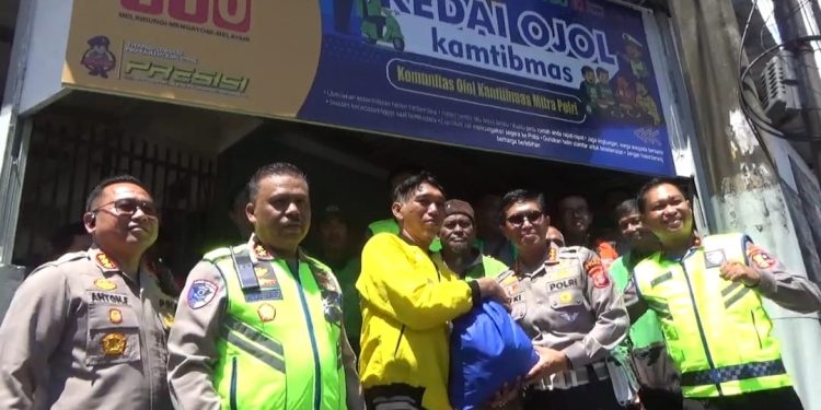 Tinjau Program Ojol Kamtibmas di Kaltim, Kakorlantas Sebut Pantas Jadi Role Model Nasional