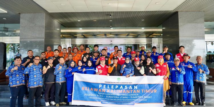 Pemprov Kaltim Kirim 37 Relawan untuk Bantu Korban Bencana Aceh Tamiang