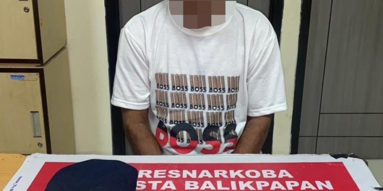 Kakek Residivis Narkoba Ditangkap di Pinggir Jalan oleh Polresta Balikpapan
