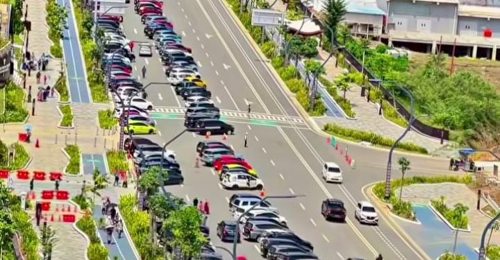 IKN Ditempati 10 Ribu Mobil, Jumlah Pengunjung Mencapai 36 Ribu Setiap Hari