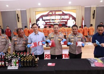 Polsek Sangatta Utara Tangkap Pengedar Narkoba Sebanyak 50,71 Gram