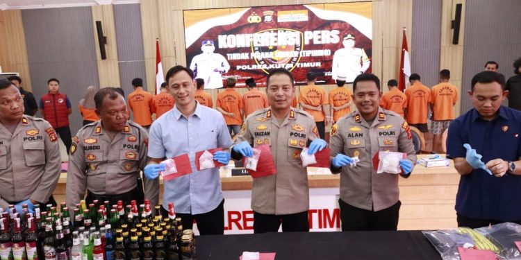 Polsek Sangatta Utara Tangkap Pengedar Narkoba Sebanyak 50,71 Gram