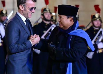 Presiden Macron Terima Kunjungan Prabowo untuk Santap Malam di Istana Élysée Paris