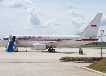 Tuntaskan Agenda di Kaltim dan IKN, Presiden Kembali ke Jakarta dari Bandara Nusantara