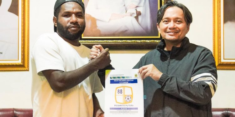 Lini Depan Barito Putera Semakin Kuat dengan Kehadiran Ricky Cawor