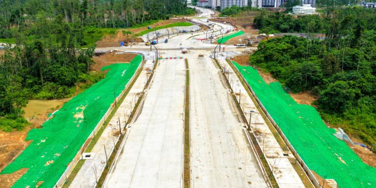 Konektivitas IKN Hampir Selesai Progres Jalan Strategis 1B-1C Capai 99 Persen