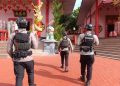 Perayaan Imlek 2026 Balikpapan oleh Gegana Brimob Polda Kaltim di Vihara Buddha Manggala