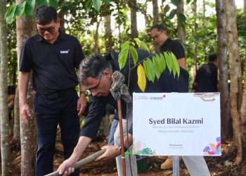 Dukung IKN sebagai Kota Hijau melalui Aksi Penanaman Pohon Indosat