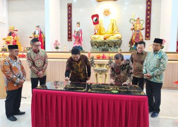 Vihara Dharma Setia Tao Resmi Dibuka, Balikpapan Tegaskan Komitmen Kerukunan Beragama